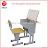 School desk and chair