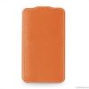 Hot sell flip leather case for htc one m7