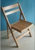 Beech folding chair