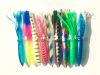 6.5" fishing squid skirt PVC fishing lure in multi colors UV additive Lumo available many sizes