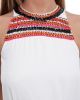 Maxi dress with a bead...