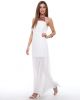 Maxi dress with a bead...