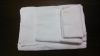 white hotel bath towel...