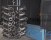 Spinner hanger shot blasting machine/equipment