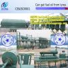 waste management machine turn waste tyre plastic to fu