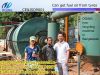 NEW DESIGN waste tyre pyrolysis machine