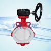 PTFE full lined butterfly valve Pneumatic corrosion resistant