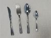 disposable plastic spoon, fork and knife