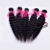 4A Grade Virgin Braizlian Hair Deep Curly Wave Natural Color 100% Human Hair Virgin Unprocessed Hair Bulk 