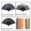 Paper folding fans made of bamboo for promotional gifts