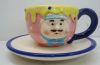 ceramic cups & sau...