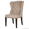 Bright-Home Welch Linen Tufted Nailhead Dining Chair