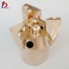 PDC non core 3 wings concave drill bit