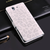 Hot sales stand case for sony xperia z l36h ,leopard phone case for sony l36h