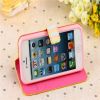 Xiaoxi wallet cover case for apple iphone5c,Beautiful girl wallet phone case for apple iphone5c