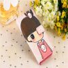 Xiaoxi wallet cover case for apple iphone5c,Beautiful girl wallet phone case for apple iphone5c