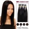 low price wholesale 100% human hair extension u-tip hair extension