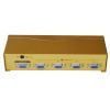 600 mhz 4 port vga splitter with High definition and speed