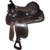 Genuine Leather western carving saddle with coloring , size 12,13,14,15,16,17,18