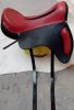 Genuine Imported Material endurance synthetic saddle red black with rust proof fittings