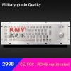 Military Industrial Security Metal keyboard with Trackball for Kiosk ATM Interactive Telecommunication Self-service terminal KMY 299B