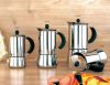 Stainless steel Moka coffee maker