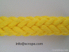 Twelve strand braided ropes