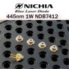 New and original 445nm 450nm 1000mW 1W Blue laser Diodes Nichia NDB7412