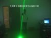 Dual Direction 532nm Green Laser Sword for laser man show (532nm 100mw double-headed laser )