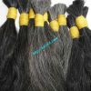 Grey Human Hair 100% Natural Hair Extension