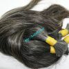 Grey Human Hair 100% Natural Hair Extension