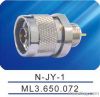 N male connector , scr...