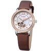 Ladies skeleton watch