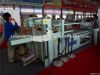 corrugated cardboard gluing and folding machine