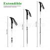 SOUS Pair of LOHAS 100%Carbon Fiber Lightweight Hiking Sticks | Walkin