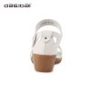 2013 Summer white genuine leather nursing women sandals