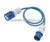 French/German Rubber Waterproof Extension Cord