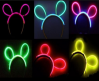 glow hair pin in dark night light up sticks