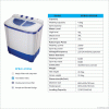 Twin tub top loading w...