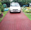 brick surface rubber tile