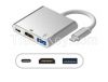 MAX-765  TYPE-C TO USB3.0+HDMI+TYPE-C Connector Converter