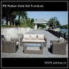 Patio rattan furniture