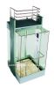 Full glass panoramic e...