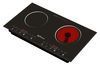 2 zones electric ceram...