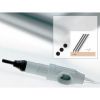 Stainless Steel / Pastic Disposable Gray Permanent Makeup  tattoo Needle