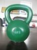 painted kettlebell wit...