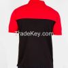 Red and black polo tee shirt (POLO SHIRT)