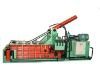 Metal baling press