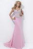 Hot Sale High Quality Chiffon Pink Sexy Prom Dress