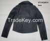 JQ007 Lady's fashion pu jacket, Lady's coat, Lady's blouzes, Lady's top